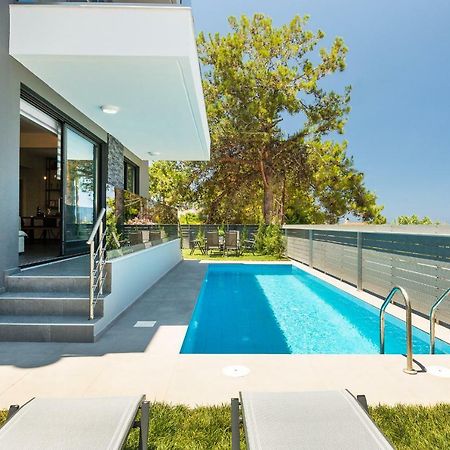 Nisos Villa, Pool & Heated Spawhirlpool, Walking To Beach, By Thinkvilla Sfáka Eksteriør billede